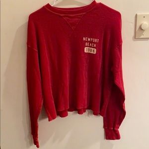 Brandy Melville brand J.Galt ribbed long sleeve